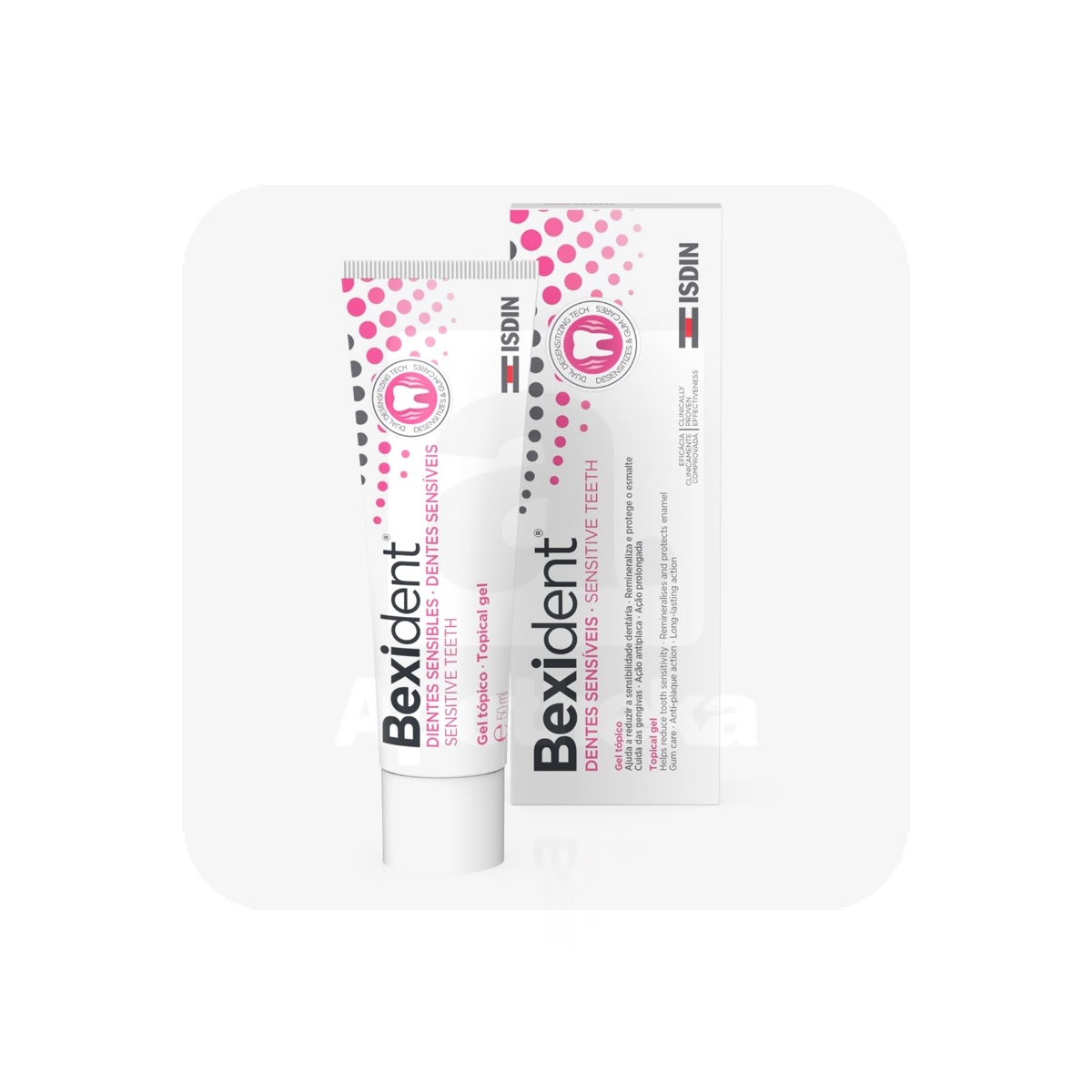 ISDIN BEXIDENT HAMBAGEEL TUNDLIKELE HAMMASTELE 50ML - Изображение товара