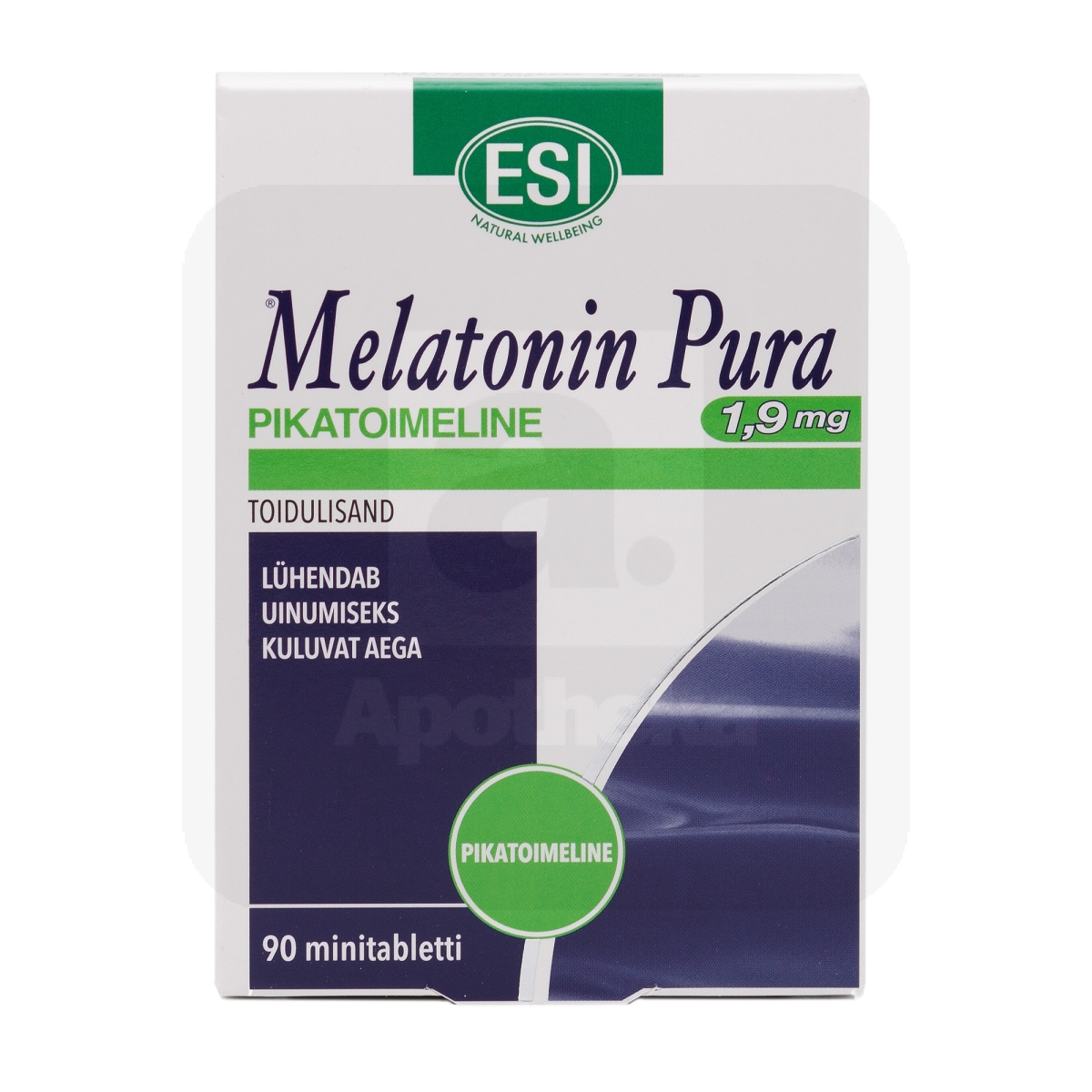 MELATONIIN ESI PIKATOIMELINE MINITABLETT 1,9MG N90 - Изображение товара