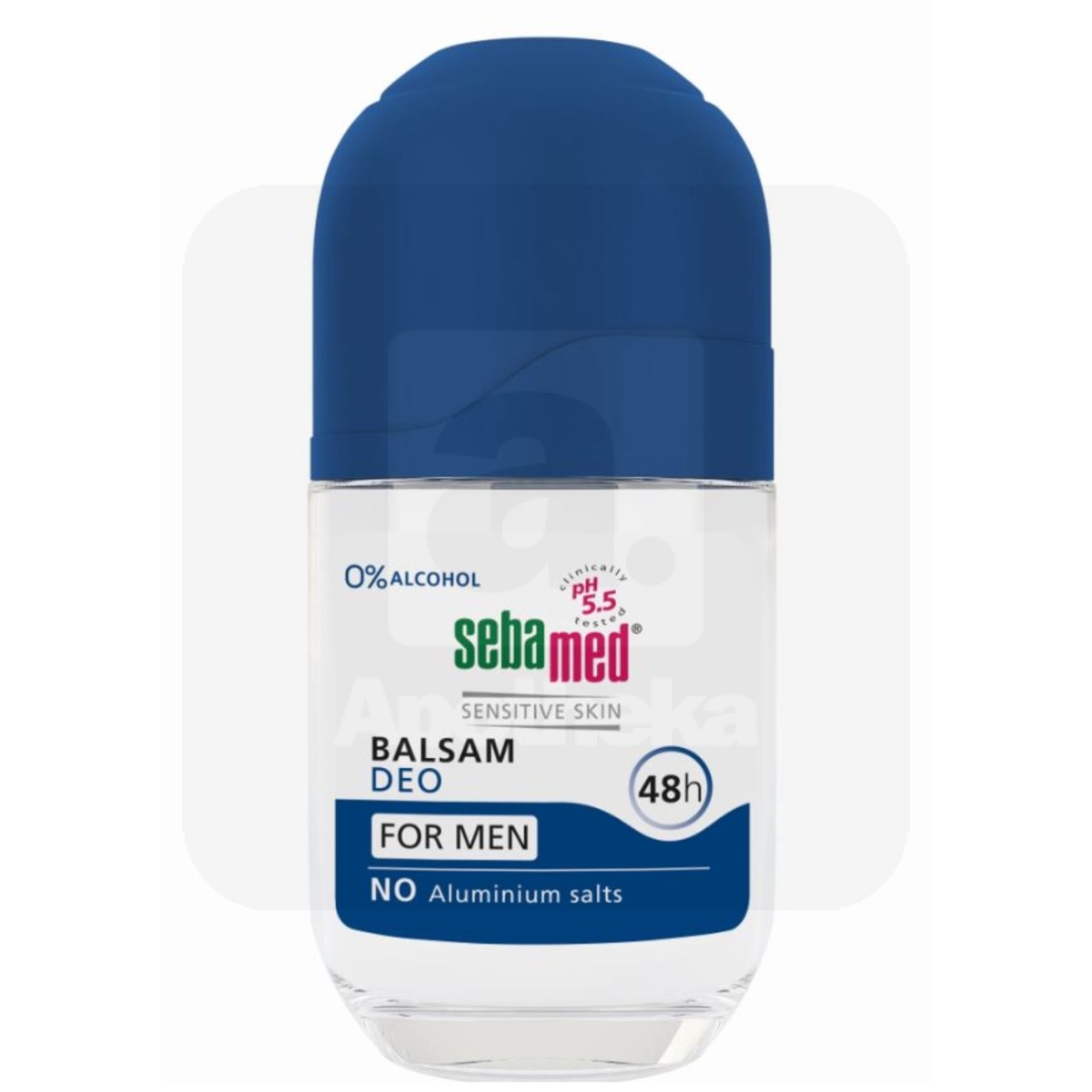 SEBAMED DEODORANT ROLL-ON FOR MEN ALKOHOLIVABA 50ML - Изображение товара