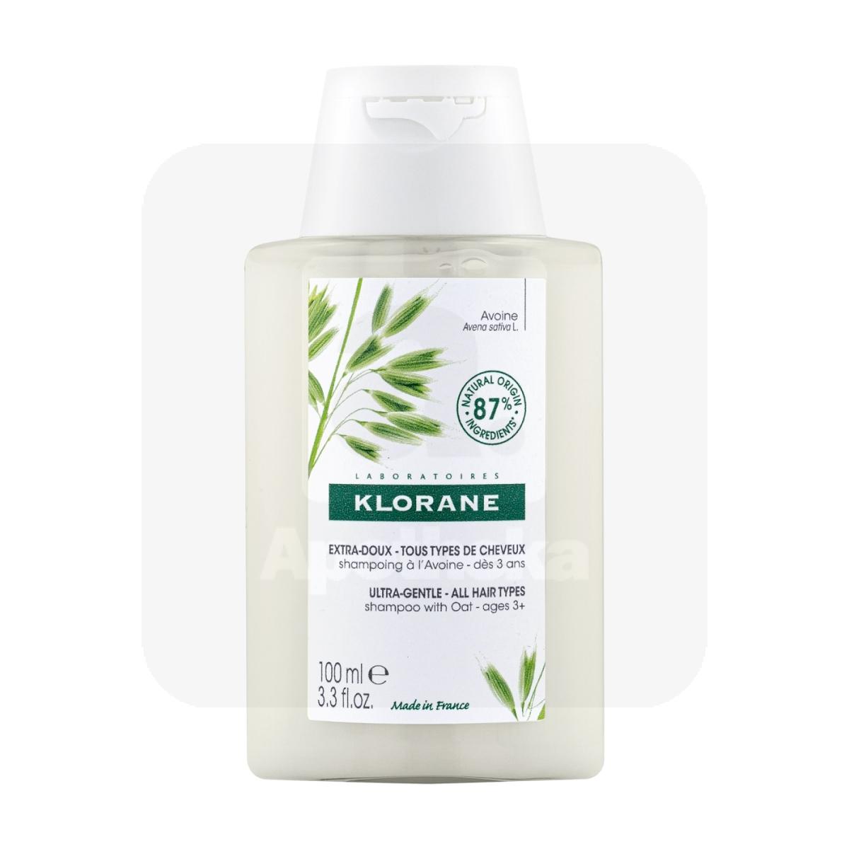 KLORANE SHAMPOON KAERAEKSTRAKTIGA 100ML - Изображение товара