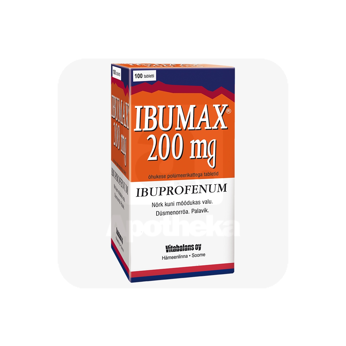 IBUMAX TBL 200MG N100 - Изображение товара