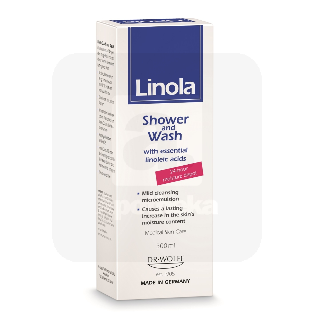 LINOLA DUSCH UND WASCH PESUGEEL 300ML - Изображение товара