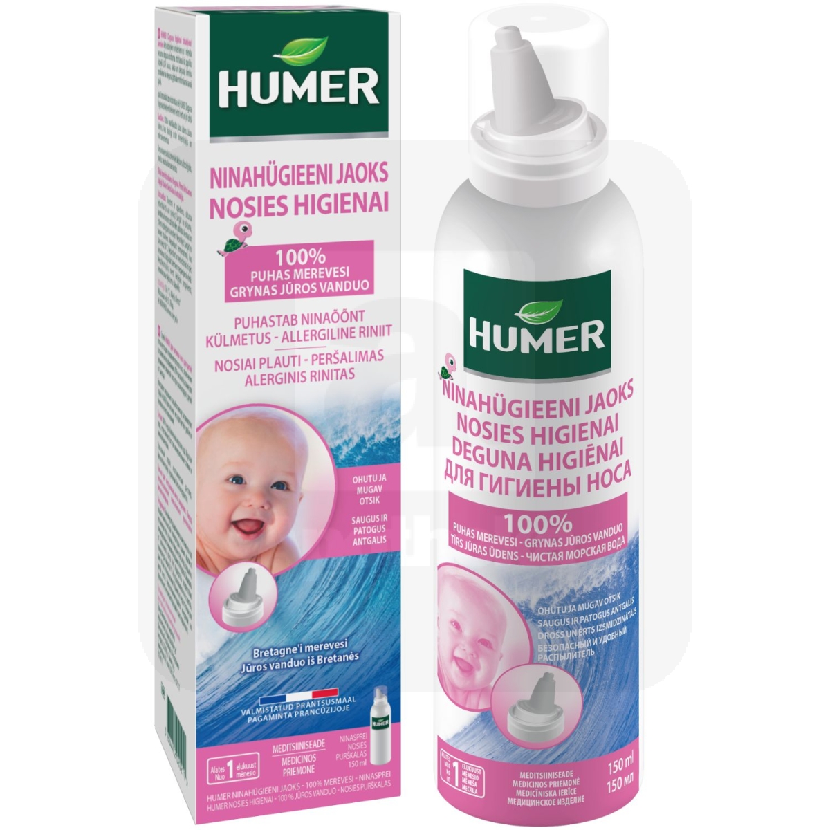 HUMER NINAHÜGIEENI JAOKS IMIKUTELE/LASTELE 150ML - Изображение товара