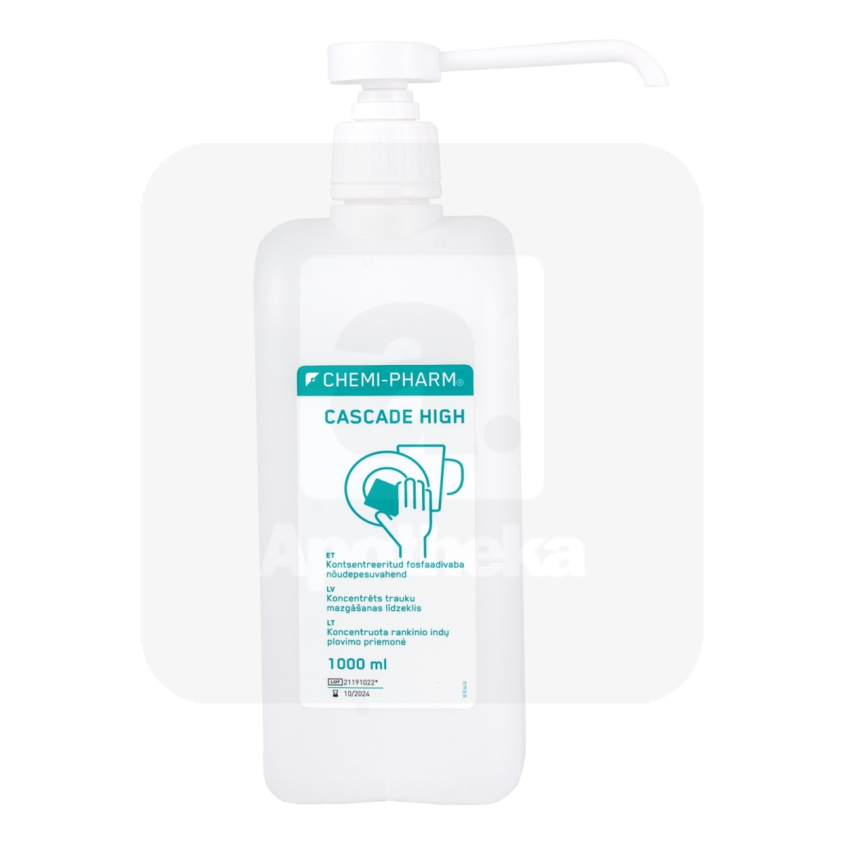 CHEMIPHARM CASCADE HIGH NÕUDEPESUVAHEND 1L - Изображение товара