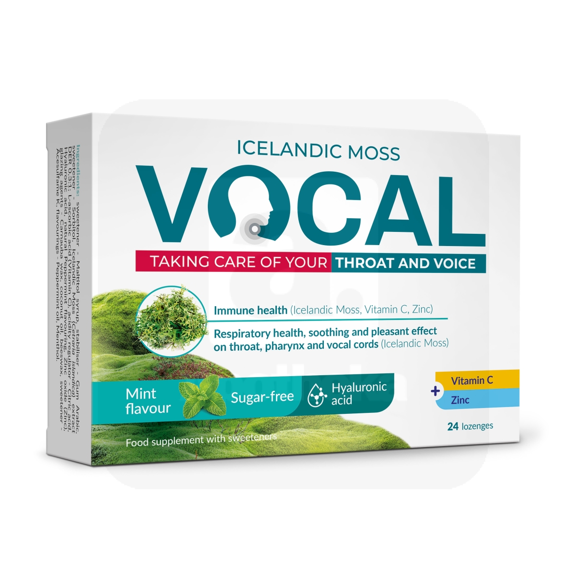VOCAL MINT IMEMISTABLETID HÜALUROONHAPPEGA N24 - Изображение товара