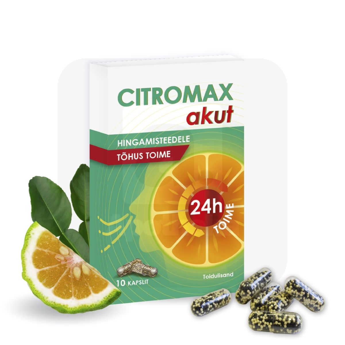 CITROMAX AKUT KAPSLID N10 UUS KOOSTIS