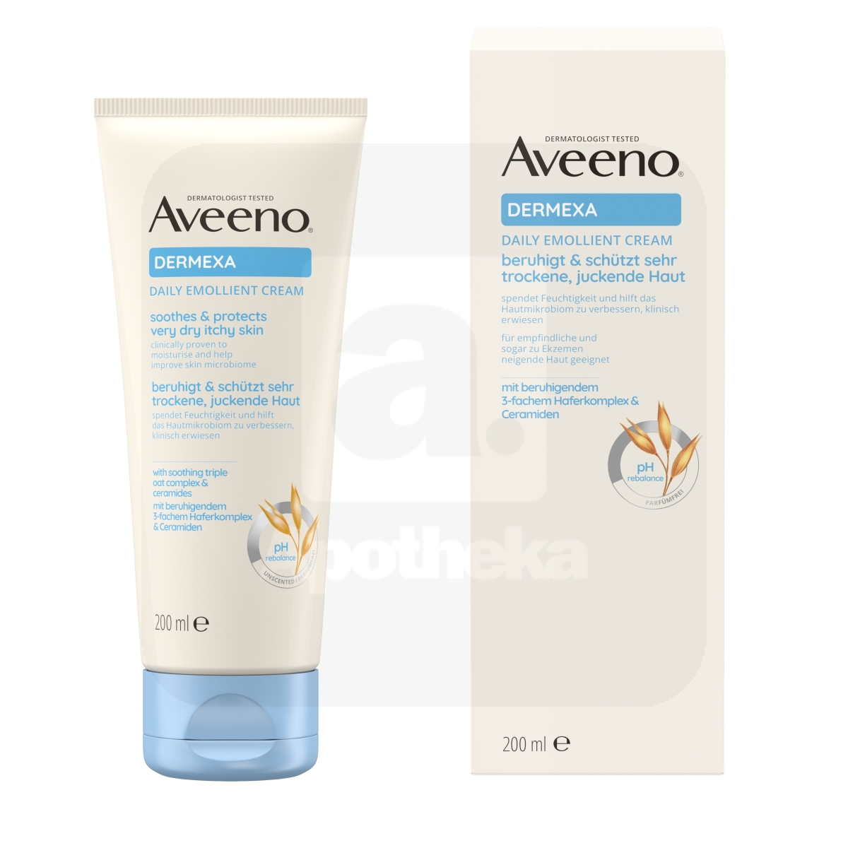 AVEENO DERMEXA KEHAKREEM 200ML - Изображение товара