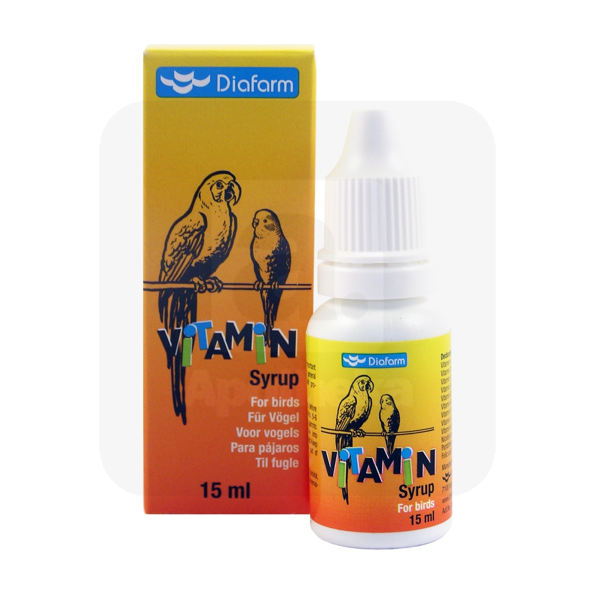 Diafarm витаминный сироп для птиц, 15 мл - Изображение товара