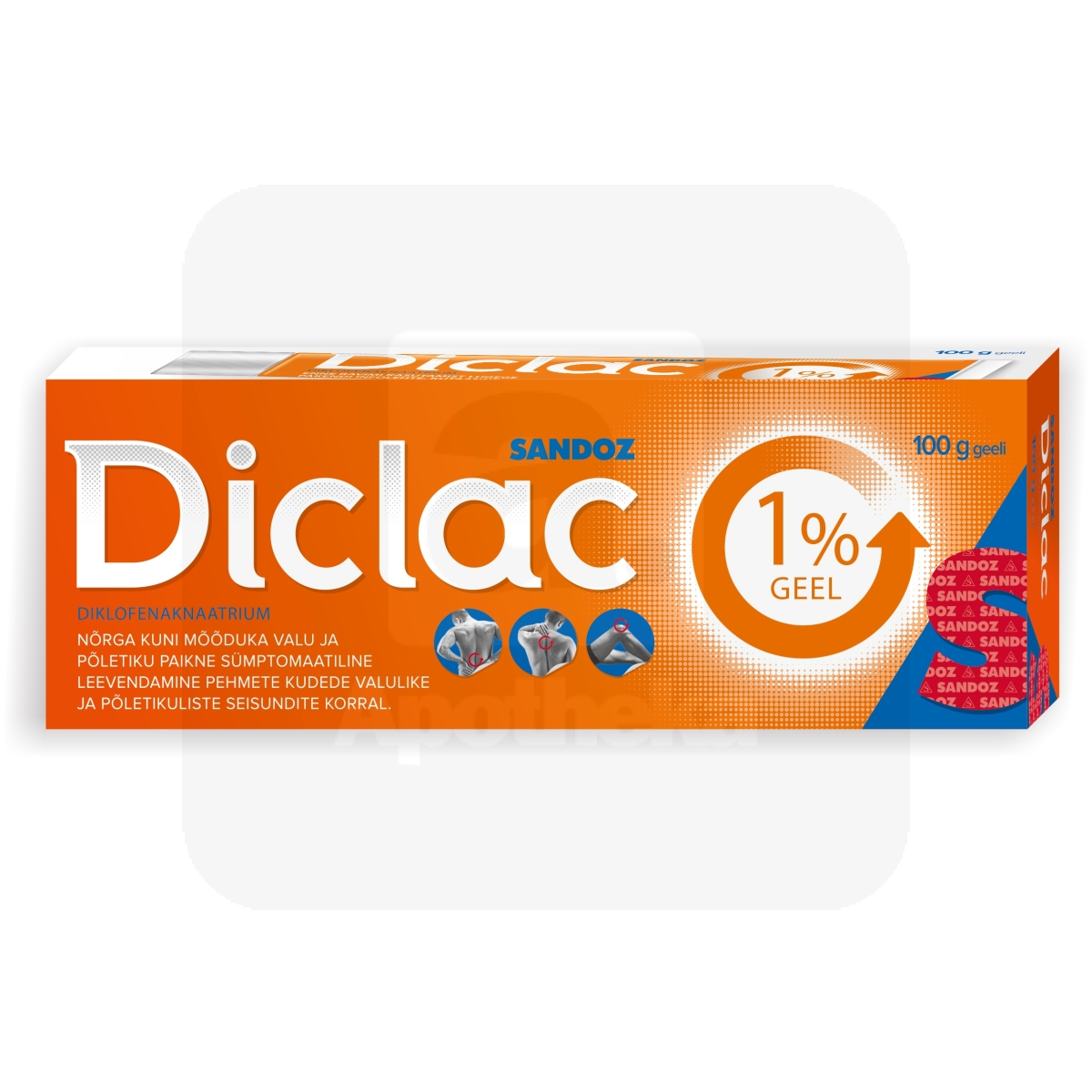 DICLAC GEEL 1% 100G - Изображение товара