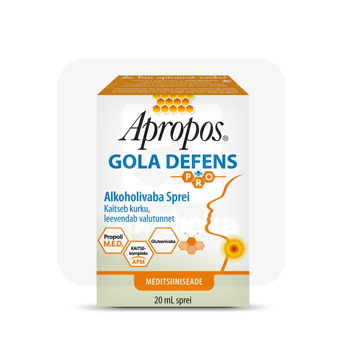 APROPOS GOLA DEFENS KURGUSPREI LASTELE 20ML - Изображение товара