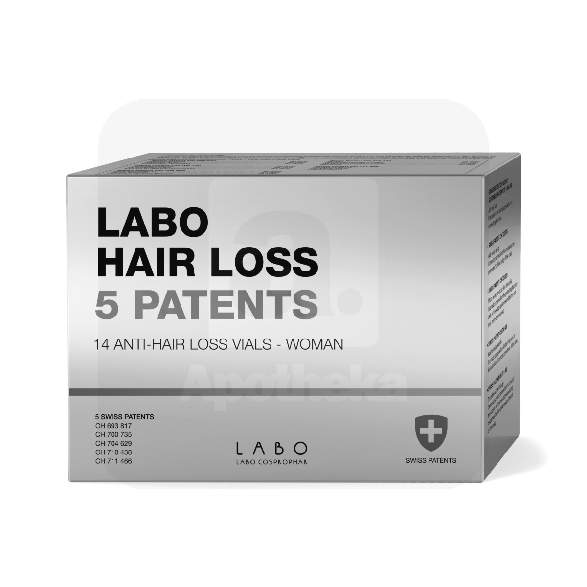 LABO HAIR LOSS 5 PATENTI AMPULLID NAISTELE 3,5ML N14 - Изображение товара