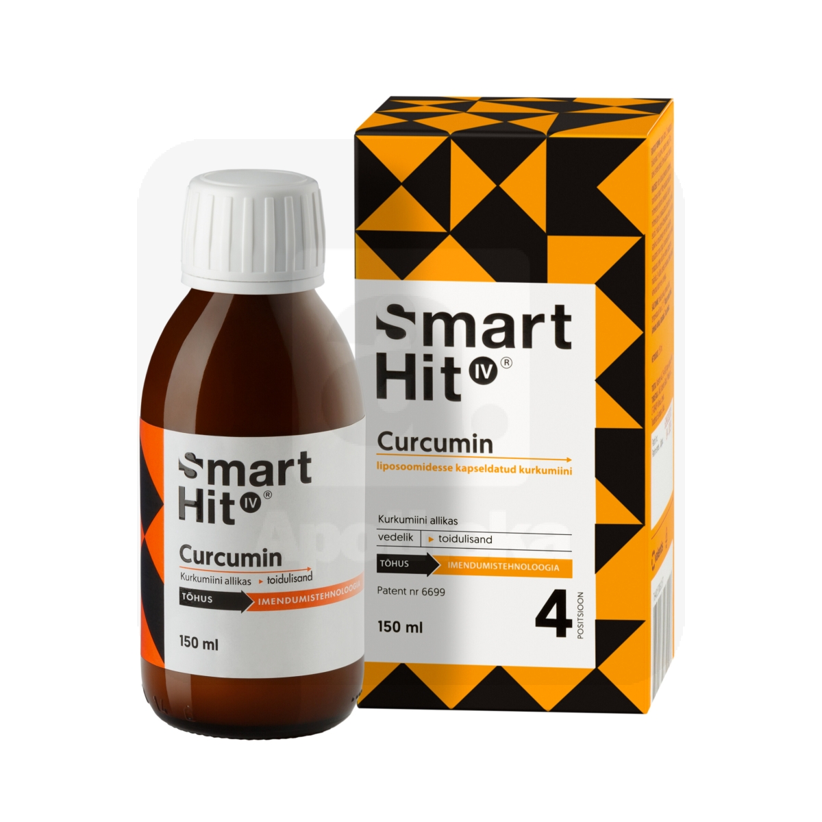 SMARTHIT IV CURCUMIN LIPOSOOMNE 150ML - Изображение товара