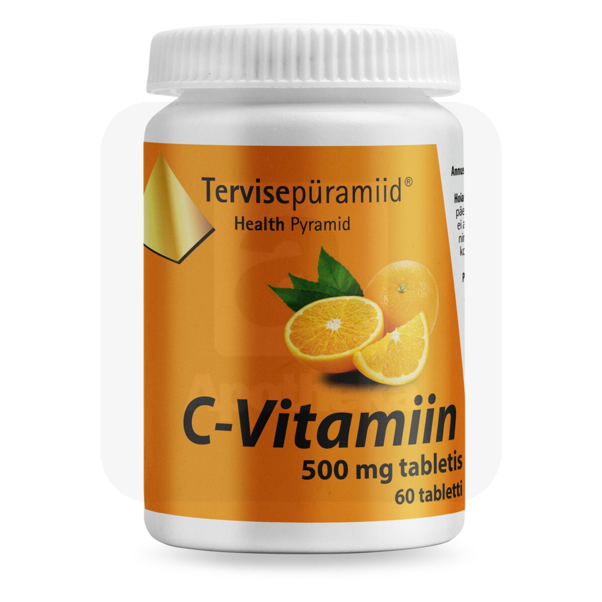TERVISEPÜRAMIID C-VITAMIIN TBL 500MG N60