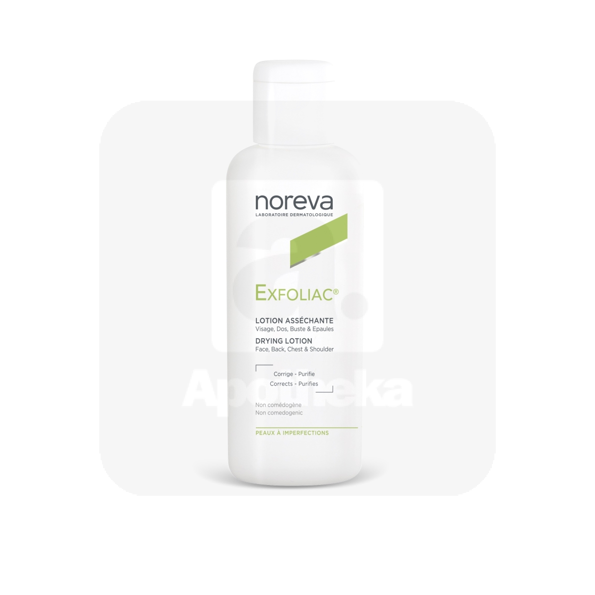 NOREVA EXFOLIAC LOSJOON AKNELISELE NAHALE 125ML UUS