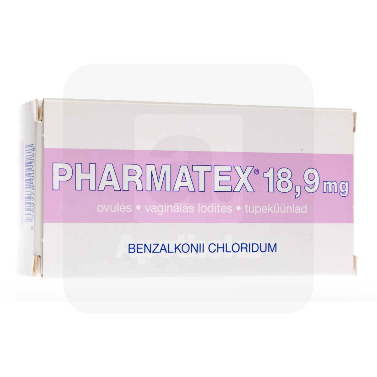 PHARMATEX VAGINAALSUPOSIIT 18,9MG N10 - Изображение товара