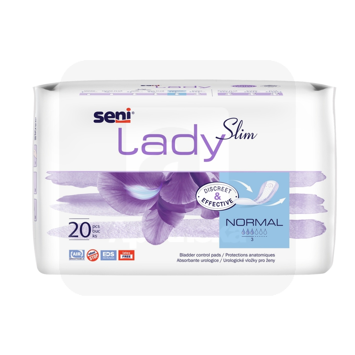 SENI LADY SLIM NORMAL URIINIPIDAM. SIDEMED 340ML N20 - Изображение товара