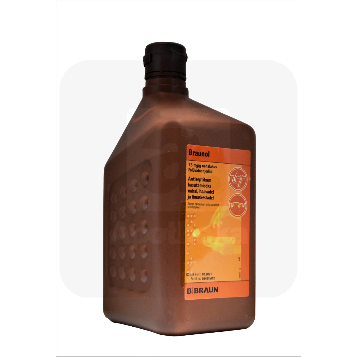 BRAUNOL NAHALAHUS 75MG/G 1000ML - Изображение товара