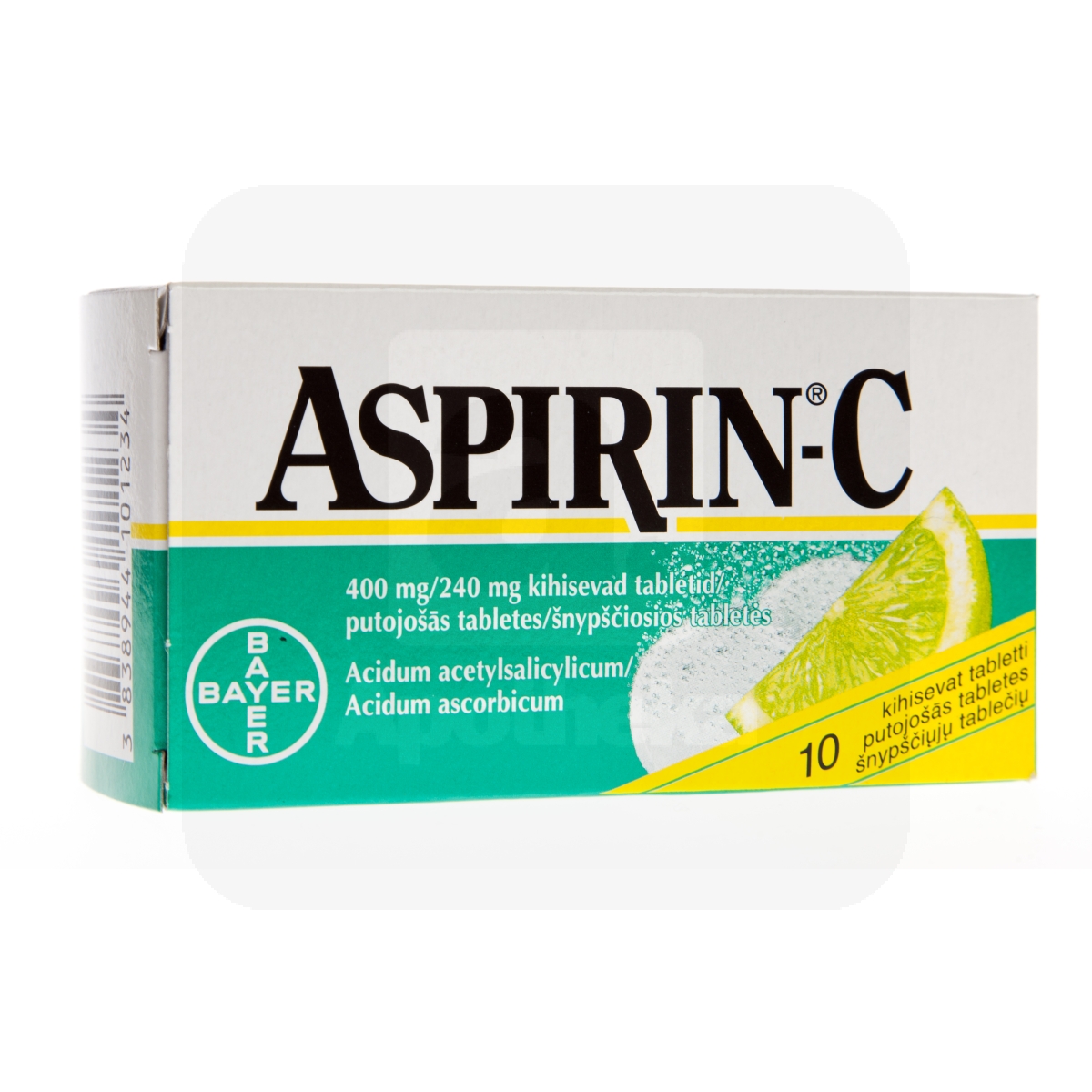ASPIRIN-C KIHISEV TBL 400MG+240MG N10 - Изображение товара