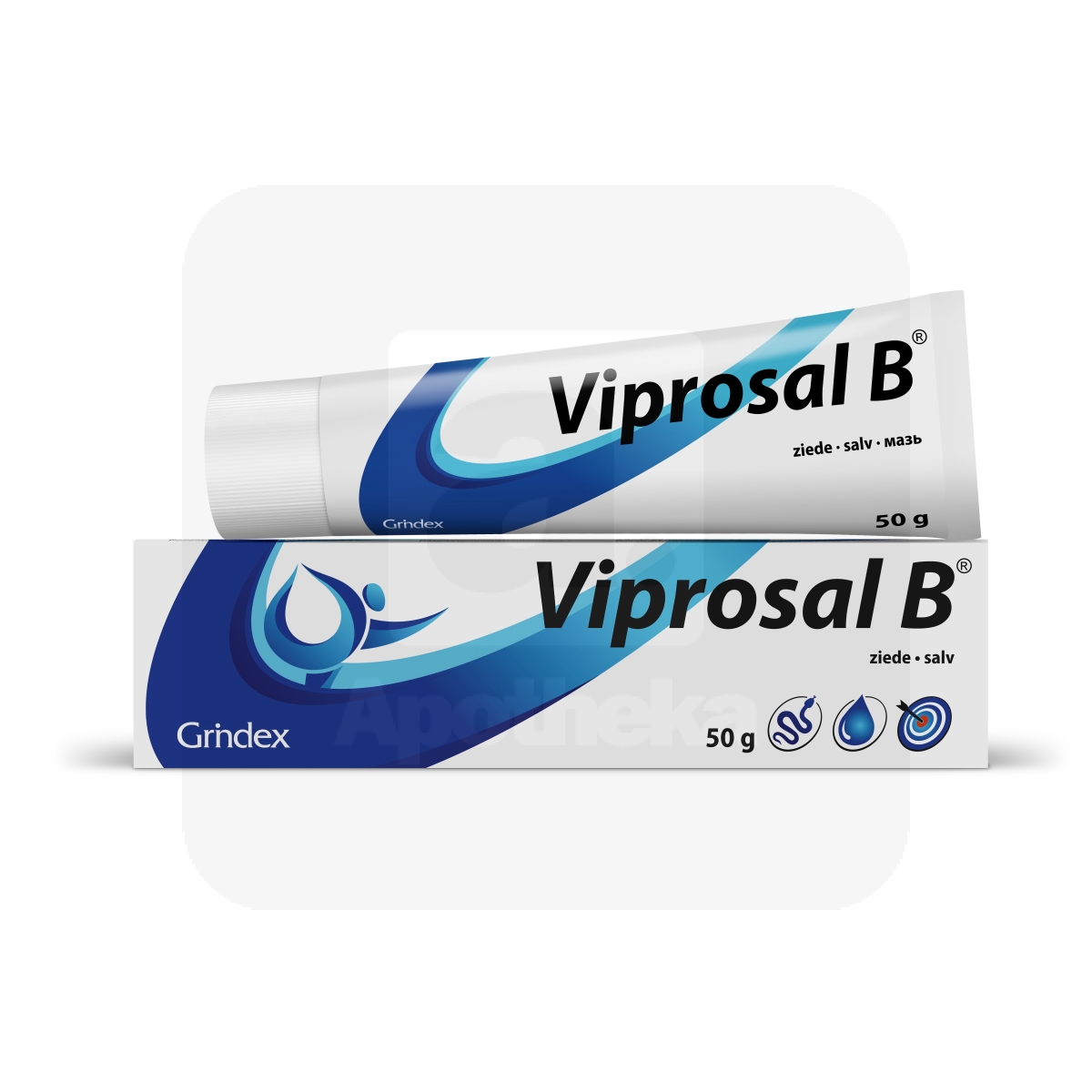VIPROSAL B SALV 30+10+30MG+0,05TÜ/G 50G - Изображение товара 1