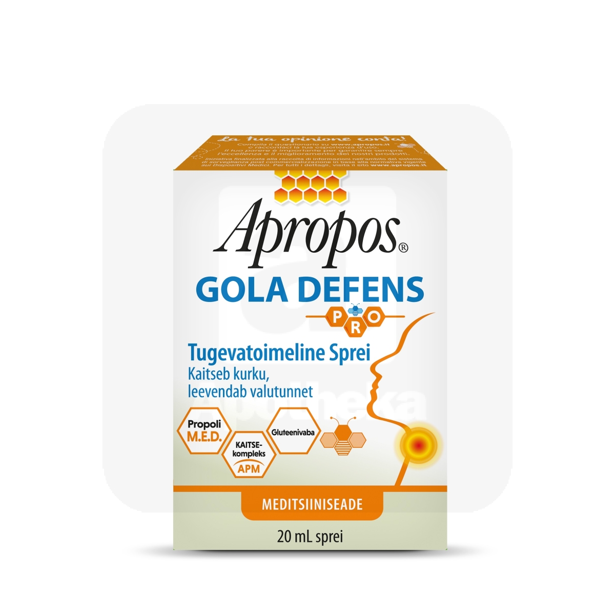 APROPOS GOLA DEFENS TUGEVATOIMELINE KURGUSPREI 20ML - Изображение товара