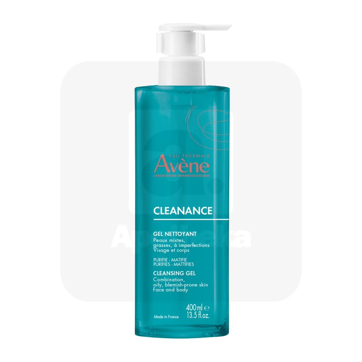 AVENE CLEANANCE PESEMISGEEL RASUSELE NAHALE 400ML - Изображение товара 1