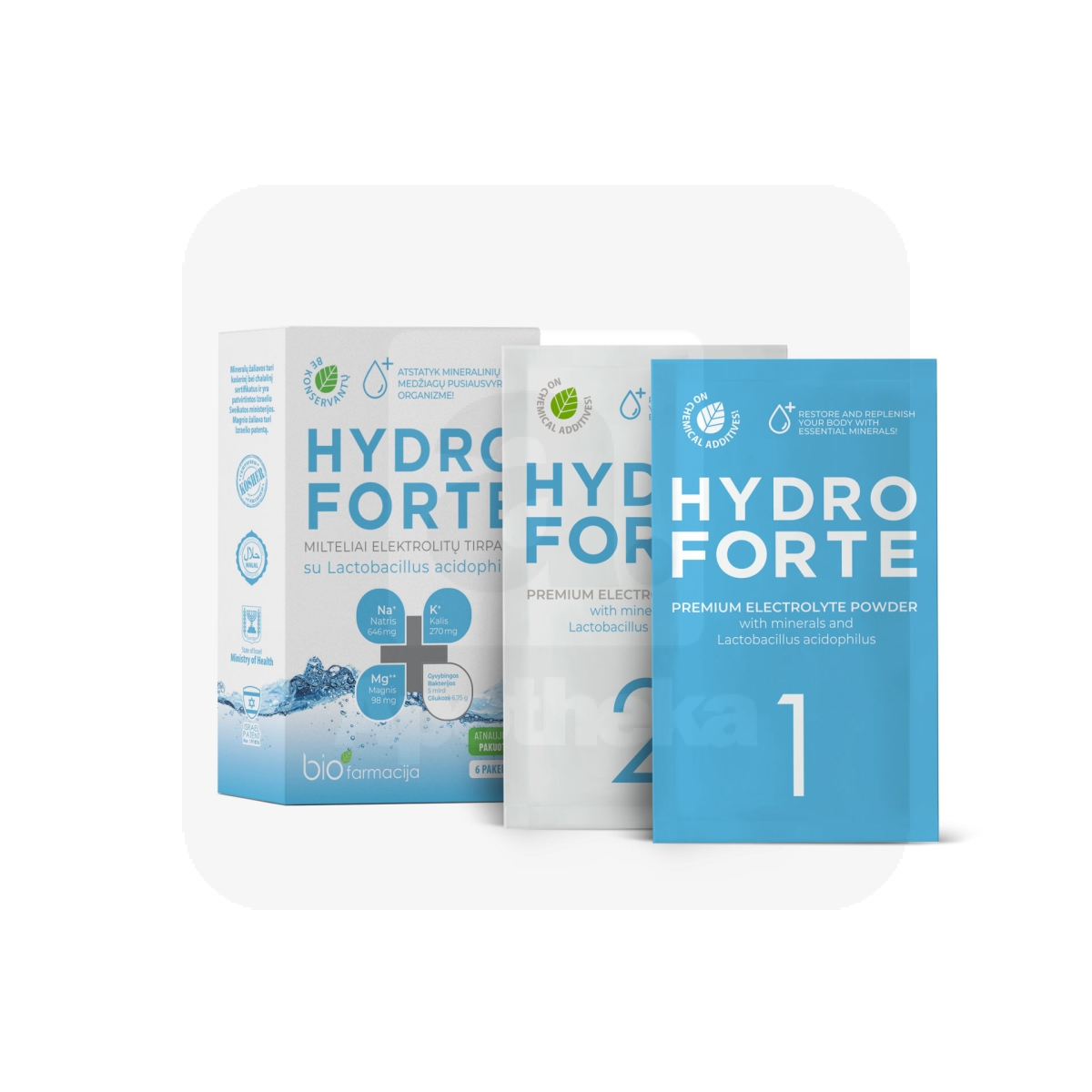 HYDRO FORTE LAHUSTUV PULBER N3+N3 - Изображение товара