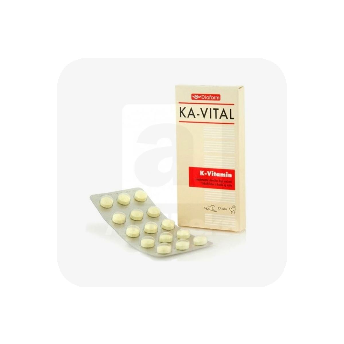 Diafarm Ka-Vital дополнительный корм для собак/котов N15 - Изображение товара