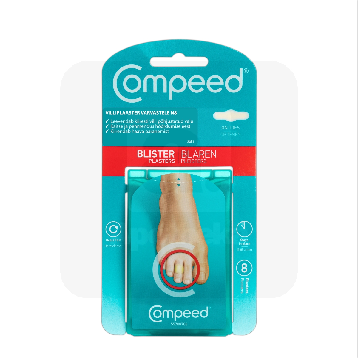 COMPEED VILLIPLAASTER VARVASTELE N8 - Изображение товара