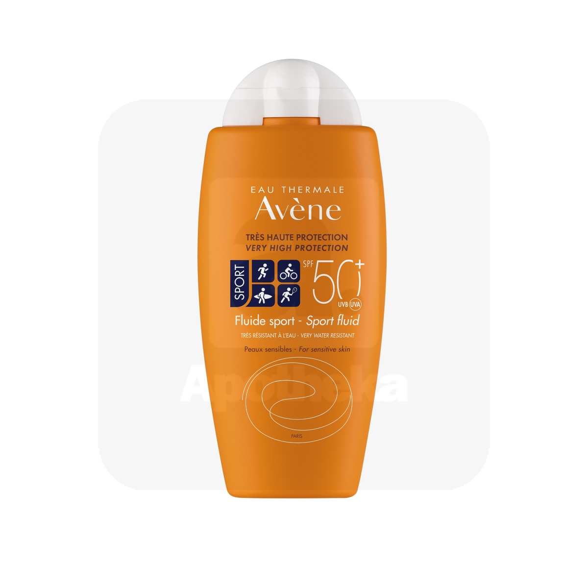 AVENE SUN SPORT PÄIKESEKAITSEEMULSIOON SPF50+ 100ML - Изображение товара 1