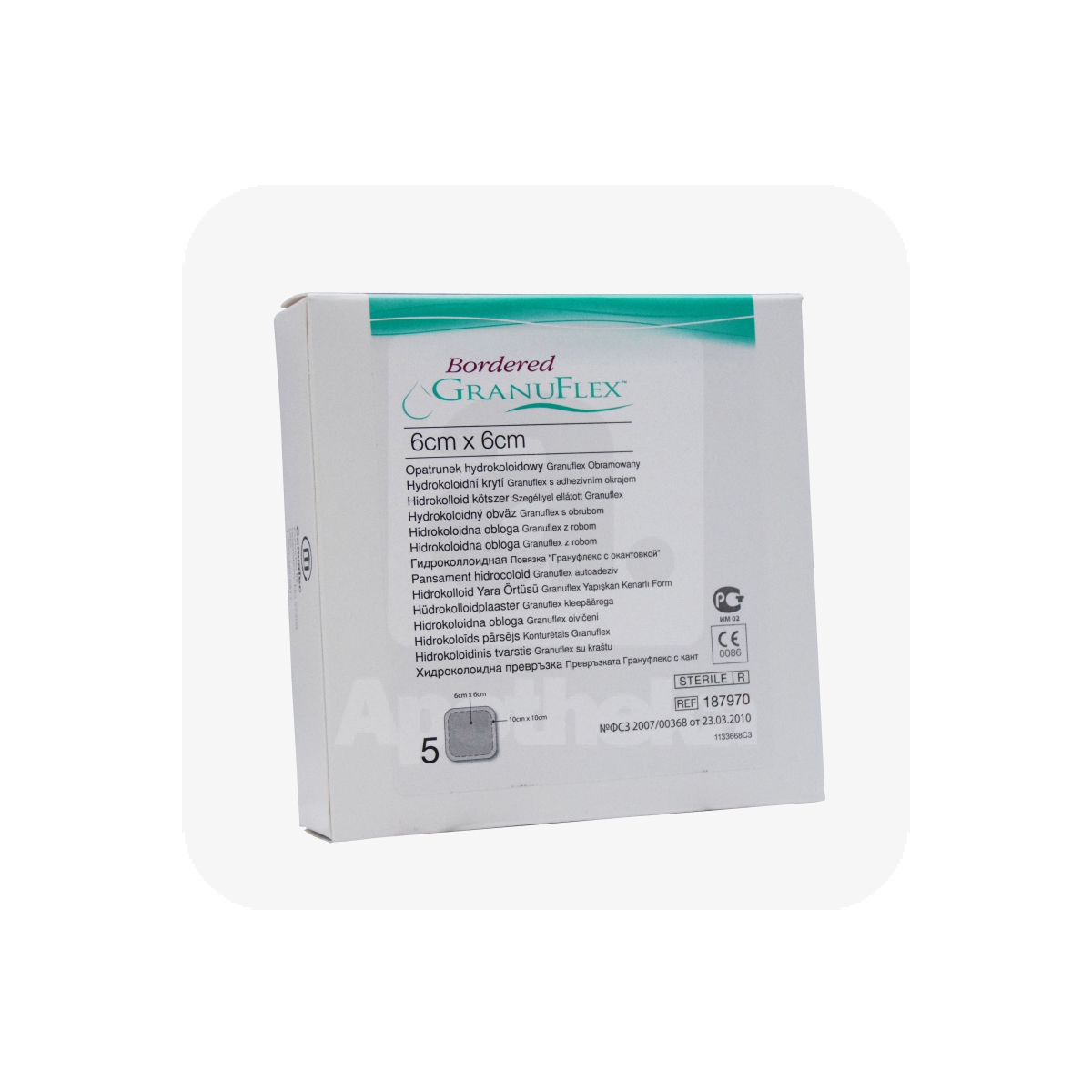 GRANUFLEX BORDERED PLAASTER 6X6CM N5 - Изображение товара