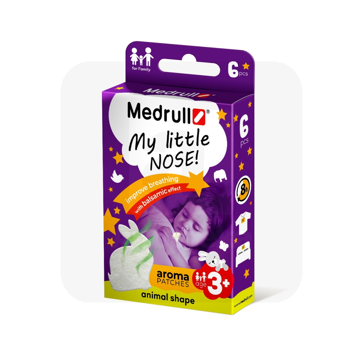 MEDRULL AROOMIPLAASTER MY LITTLE NOSE ANIMALS N6 - Изображение товара