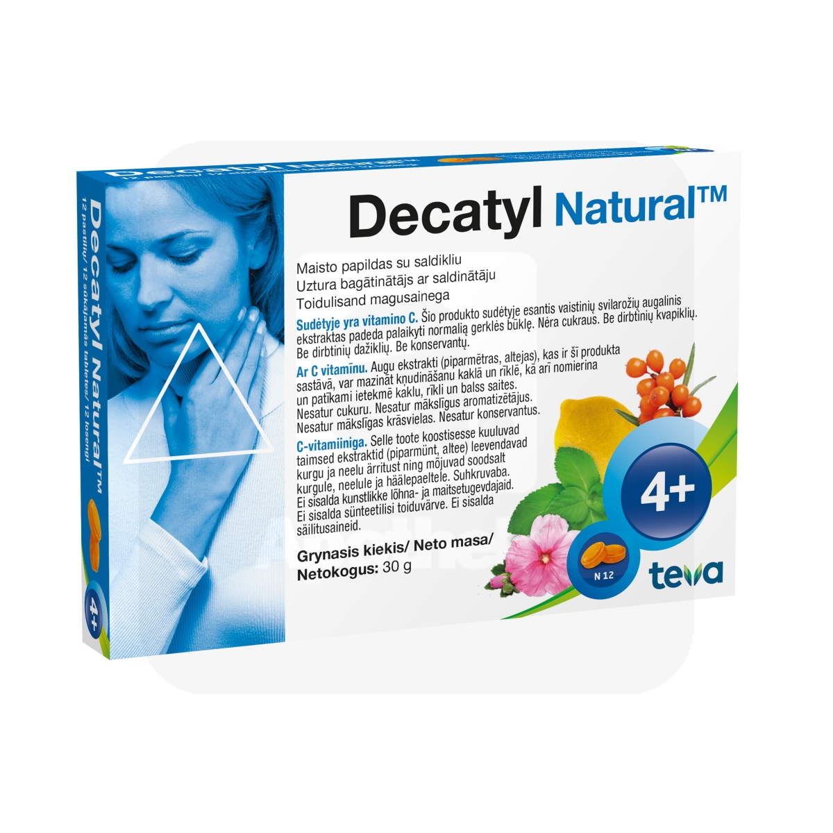 DECATYL NATURAL LOSENG N12 - Изображение товара