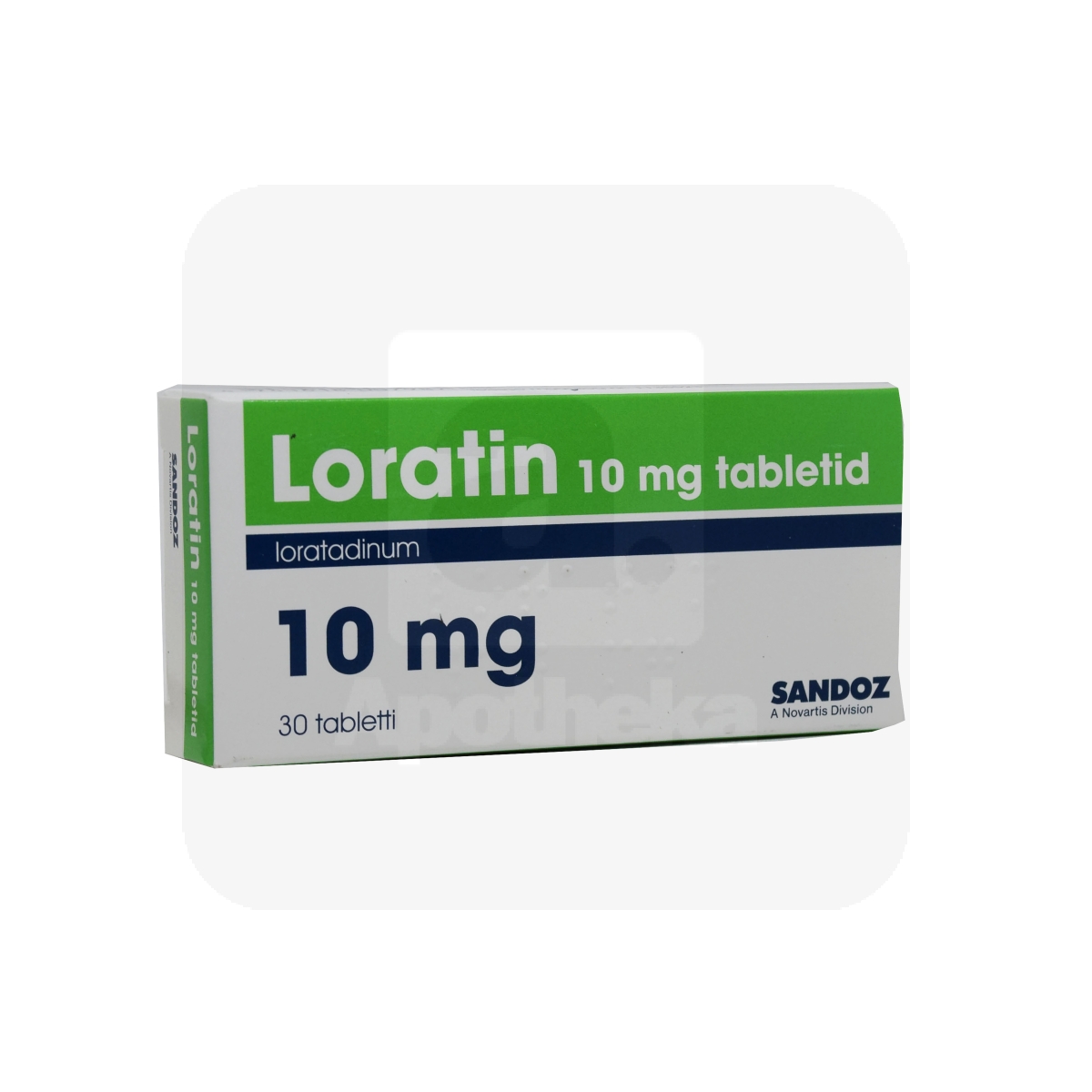 LORATIN TBL 10MG N30 (TML) - Изображение товара