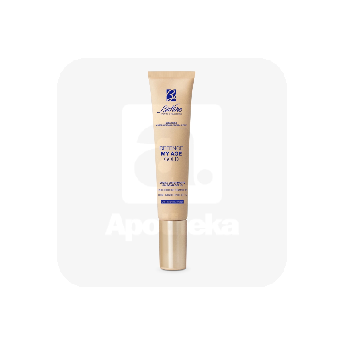 BIONIKE MY AGE GOLD PÄEVAKREEM JUMET ÜHTLUSTAV SPF15 40ML - Изображение товара 1