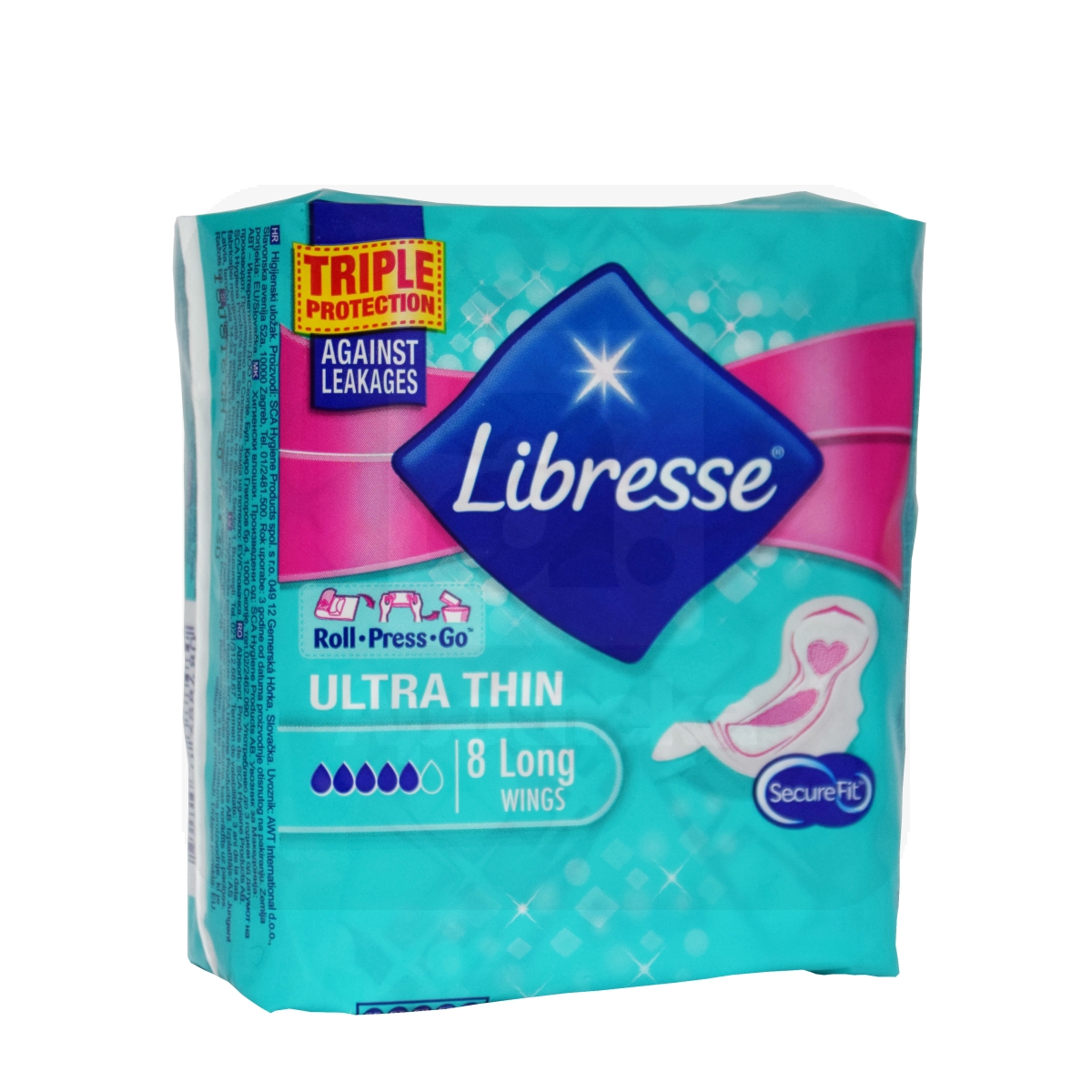 Гигиенические прокладки LIBRESSE Ultra Thin Super Long Wings 3мм, 10 шт - Изображение товара
