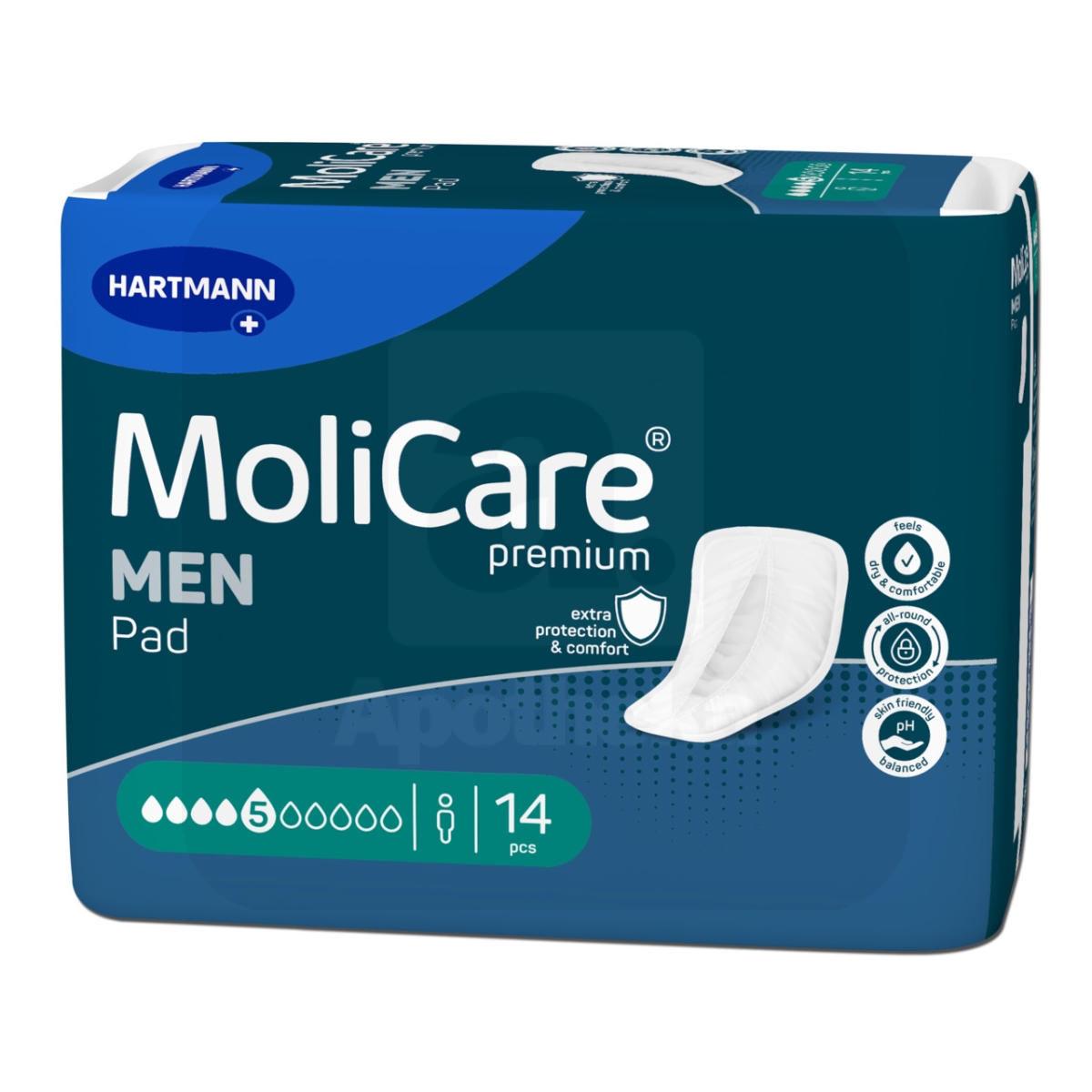 MOLICARE PAD MEN 5 TILKA N14 /168069/ UUS PAKEND - Изображение товара
