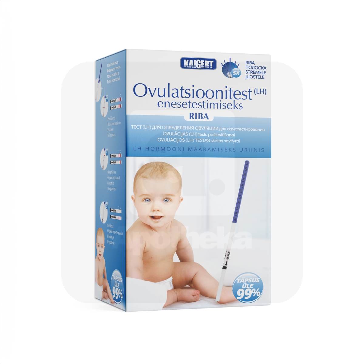 OVULATSIOONITEST (LH) RIBA N5 (KAIGERT) - Изображение товара