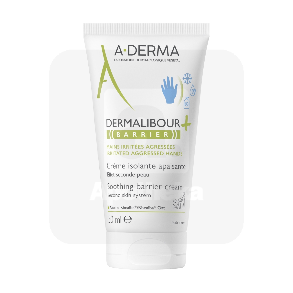 A-DERMA DERMALIBOUR+ BARRIER KREEM KAITSEV 50ML - Изображение товара