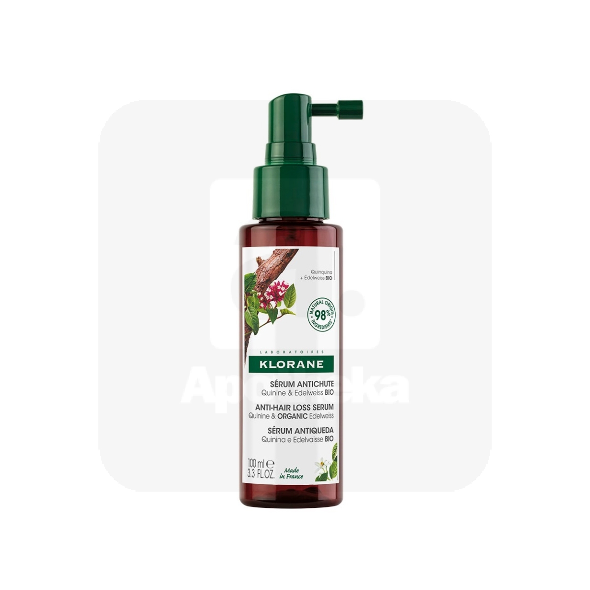 KLORANE JUUKSESEERUM VÄLJALANGEMISVASTANE 100ML - Изображение товара