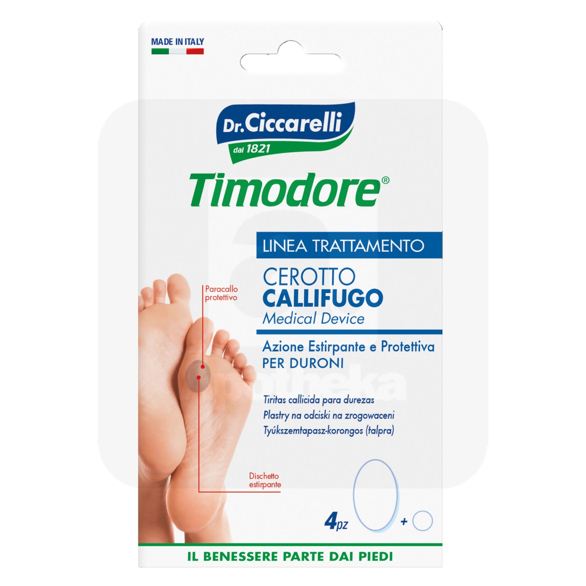 CICCARELLI KONNASILMA EEMALDAJA+KAITSEPLAASTER N4 - Изображение товара