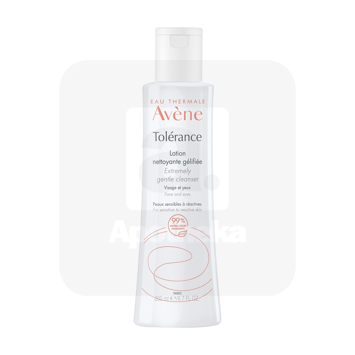 AVENE TOLERANCE PUHASTUSGEEL ERITI ÕRN 200ML - Изображение товара 1