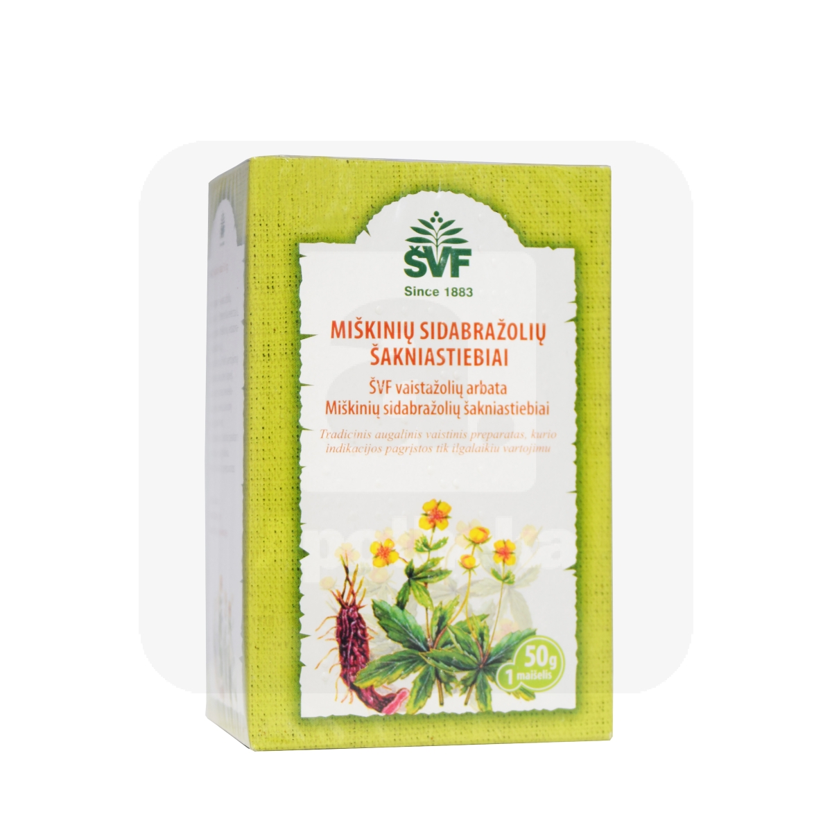 TEDREMARANA JUURIKAS (TORMENTILLAE RHIZOMA) 50G - Изображение товара