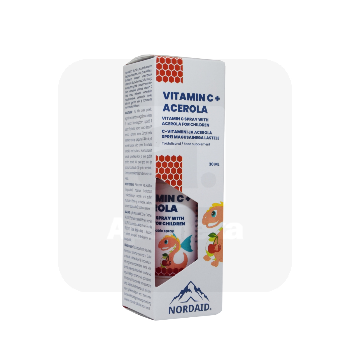 NORDAID VITAMIIN C + ACEROLA SPREI 30ML - Изображение товара
