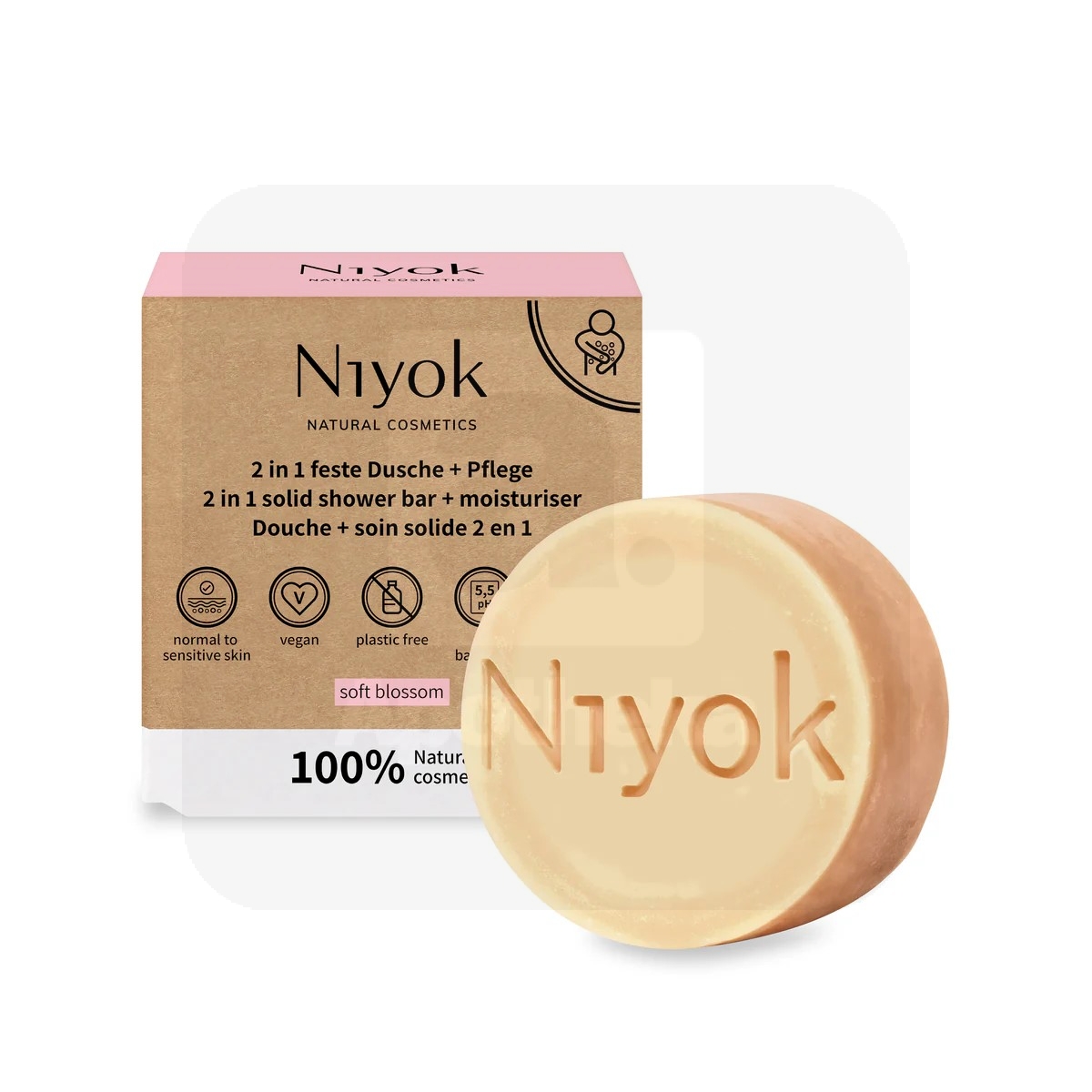 NIYOK TAHKE DUSHIGEEL+NIISUTAJA SOFT BLOSSOM 80G - Изображение товара