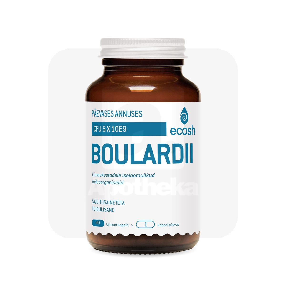 ECOSH BOULARDII KAPSLID 250MG N40 - Изображение товара