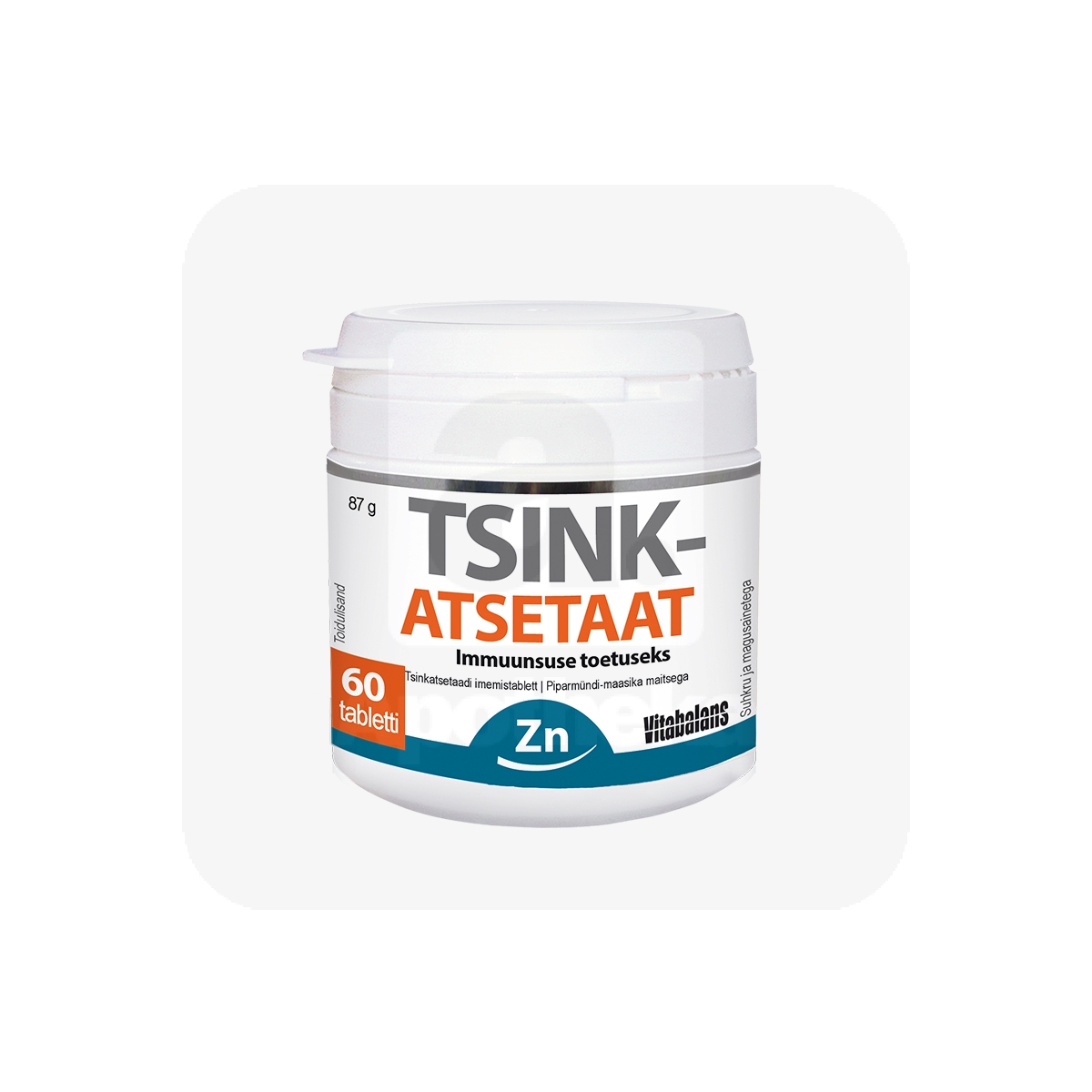 TSINKATSETAAT IMEMISTABLETID N60 - Изображение товара