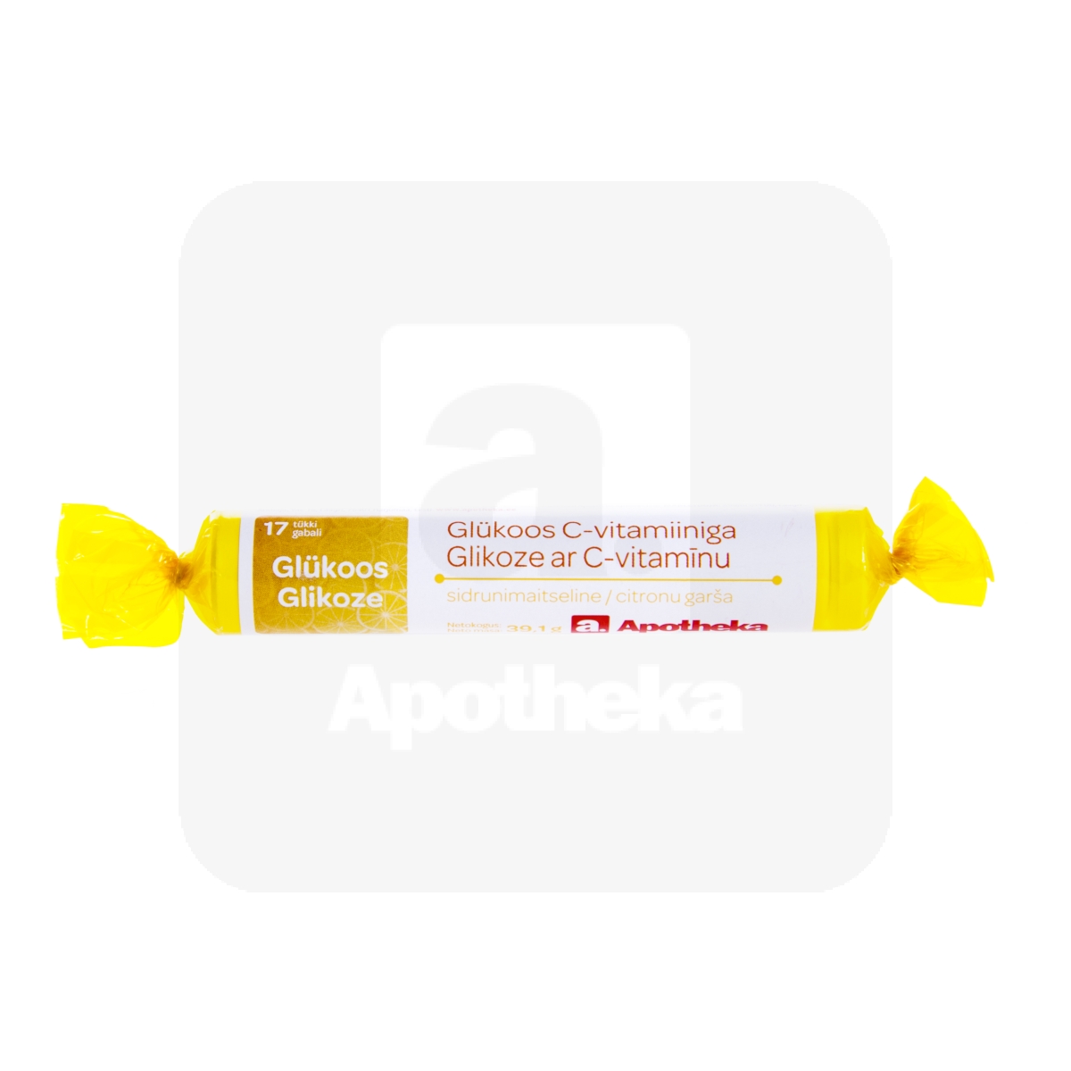 A. GLÜKOOSITROPSID C-VITAMIINIGA (SIDRUN) N17 - Изображение товара 1