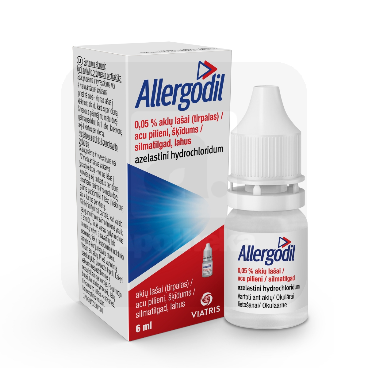 ALLERGODIL SILMATILGAD 0,5MG/ML 6ML - Изображение товара