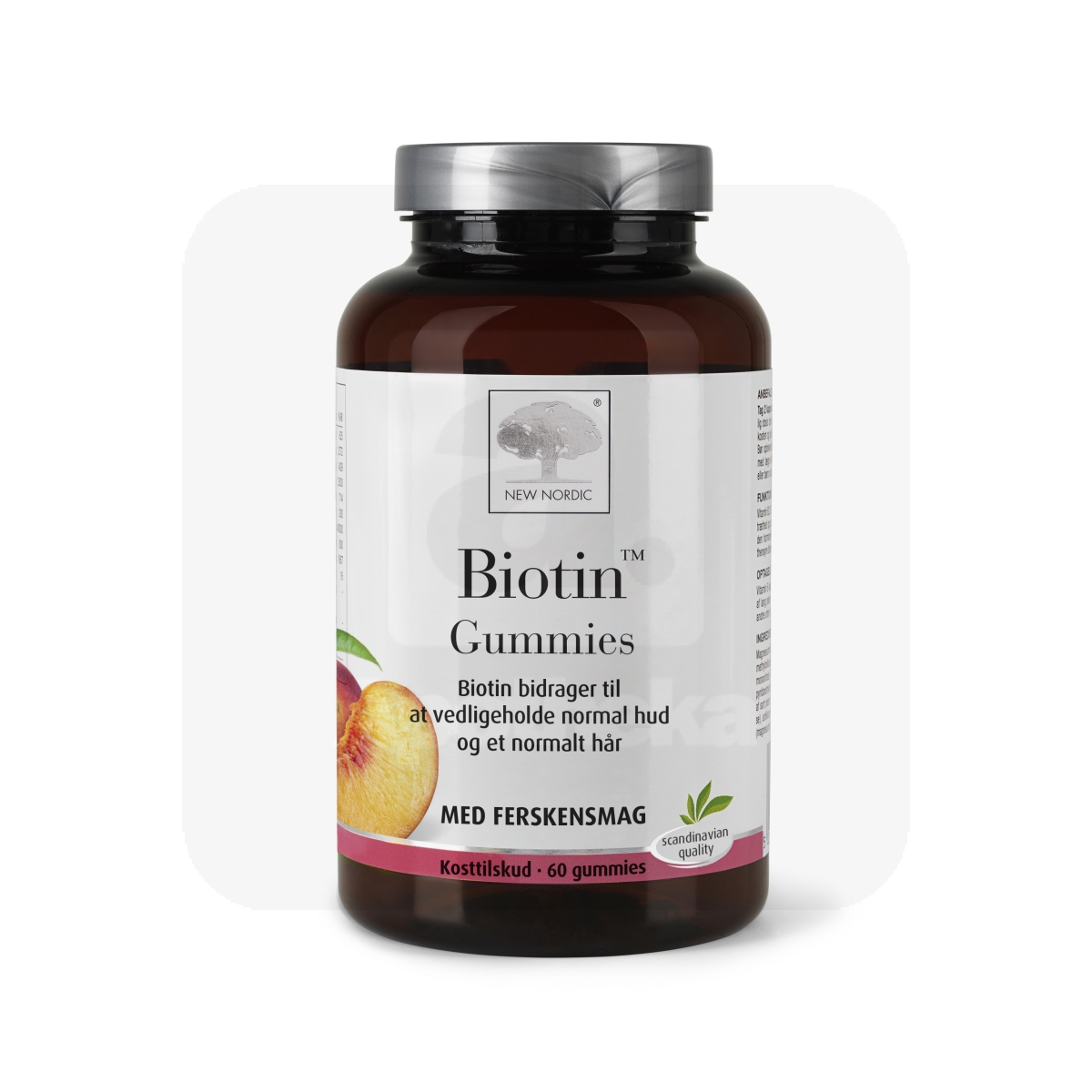 NEW NORDIC BIOTIN GUMMIES N60 - Изображение товара