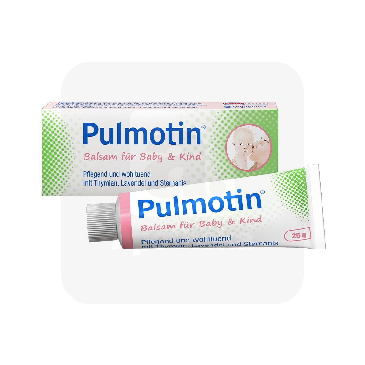 PULMOTIN KÜLMETUSVASTANE PALSAM BEEBIDELE/LASTELE 25G - Изображение товара